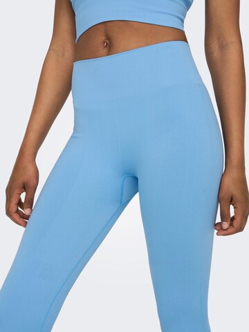 ONLY PLAY Skinny Sporthose in Blau