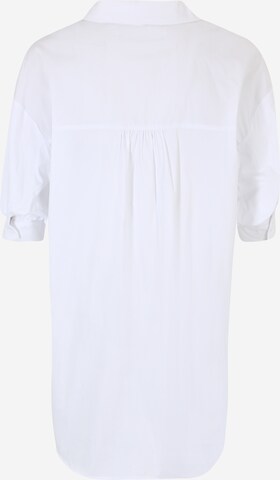 Nasty Gal Petite Skjortklänning i vit