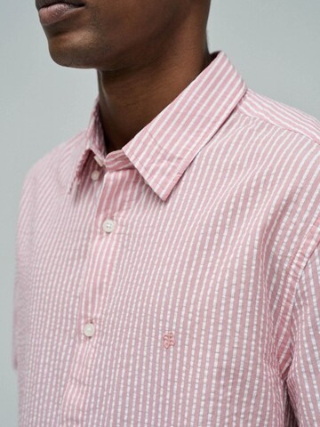 Coupe regular Chemise Salsa Jeans en rose