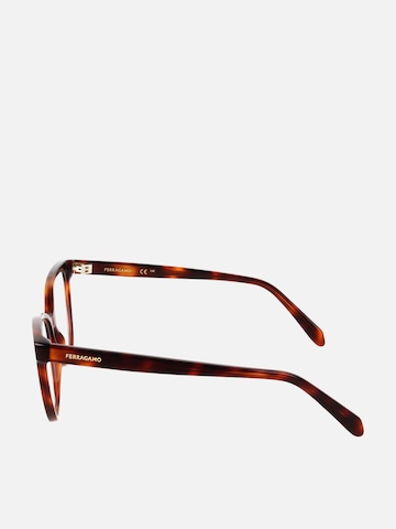 FERRAGAMO Aurinkolasit värissä ruskea