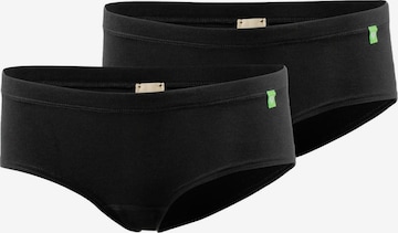 kleiderhelden Boyshorts in Black: front