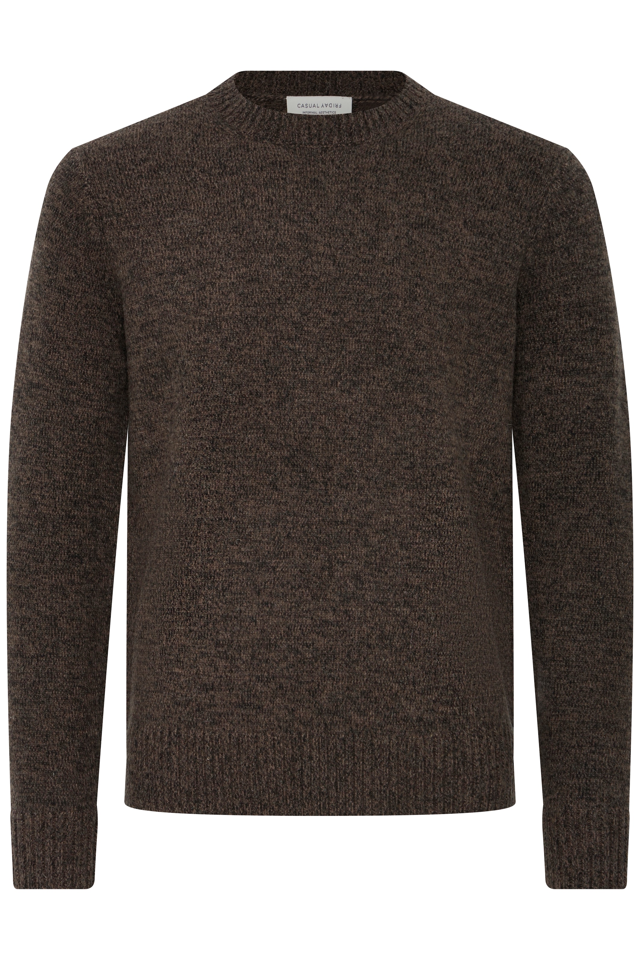 Casual Friday Sweater 'CFANTE' in Brown: front