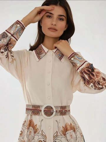 Hiccup Dress in White