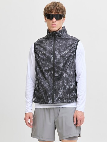 Gilet JACK & JONES en gris : devant