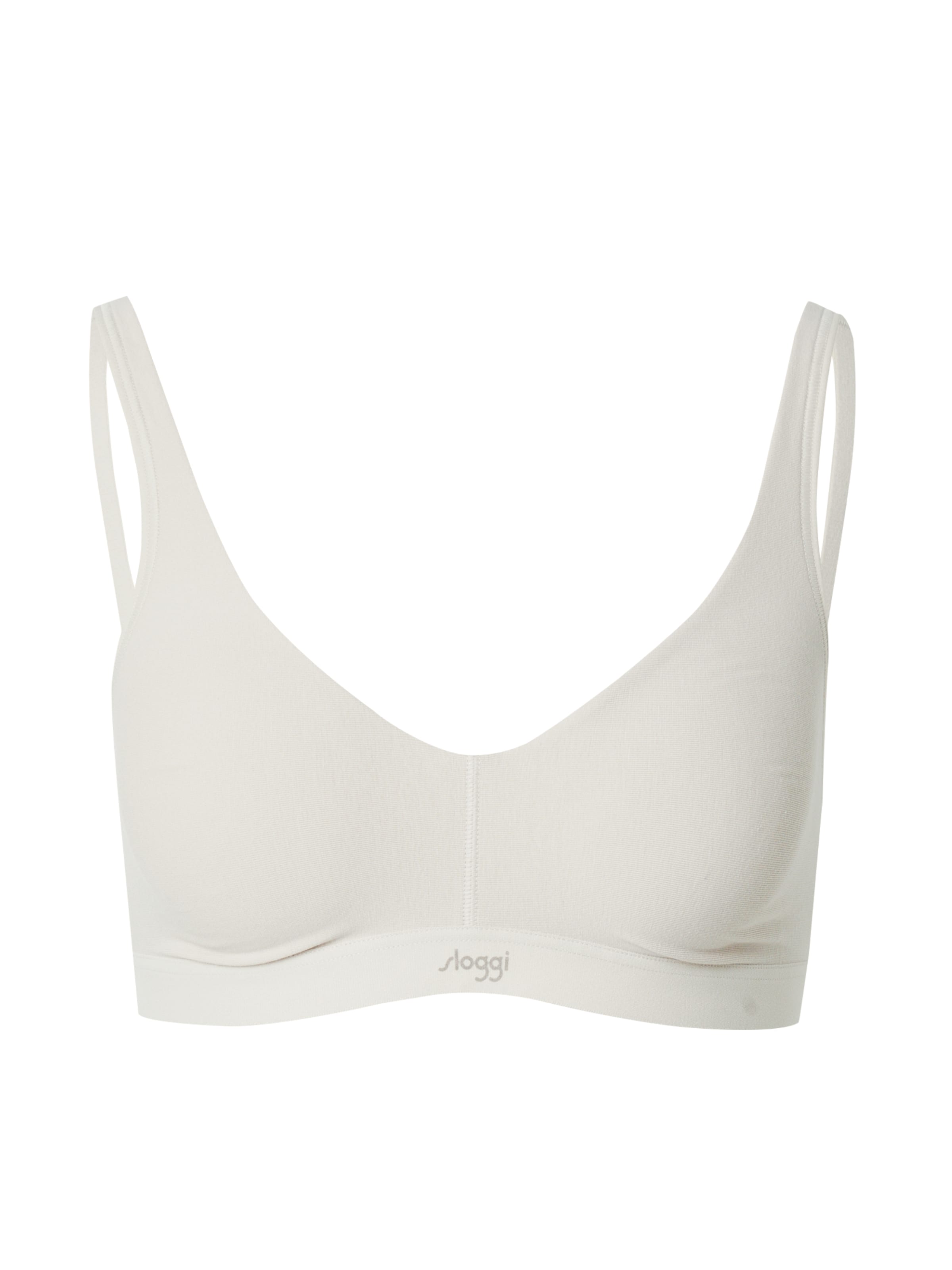 SLOGGI Bygelfri Behå 'EVER' i beige: framsida