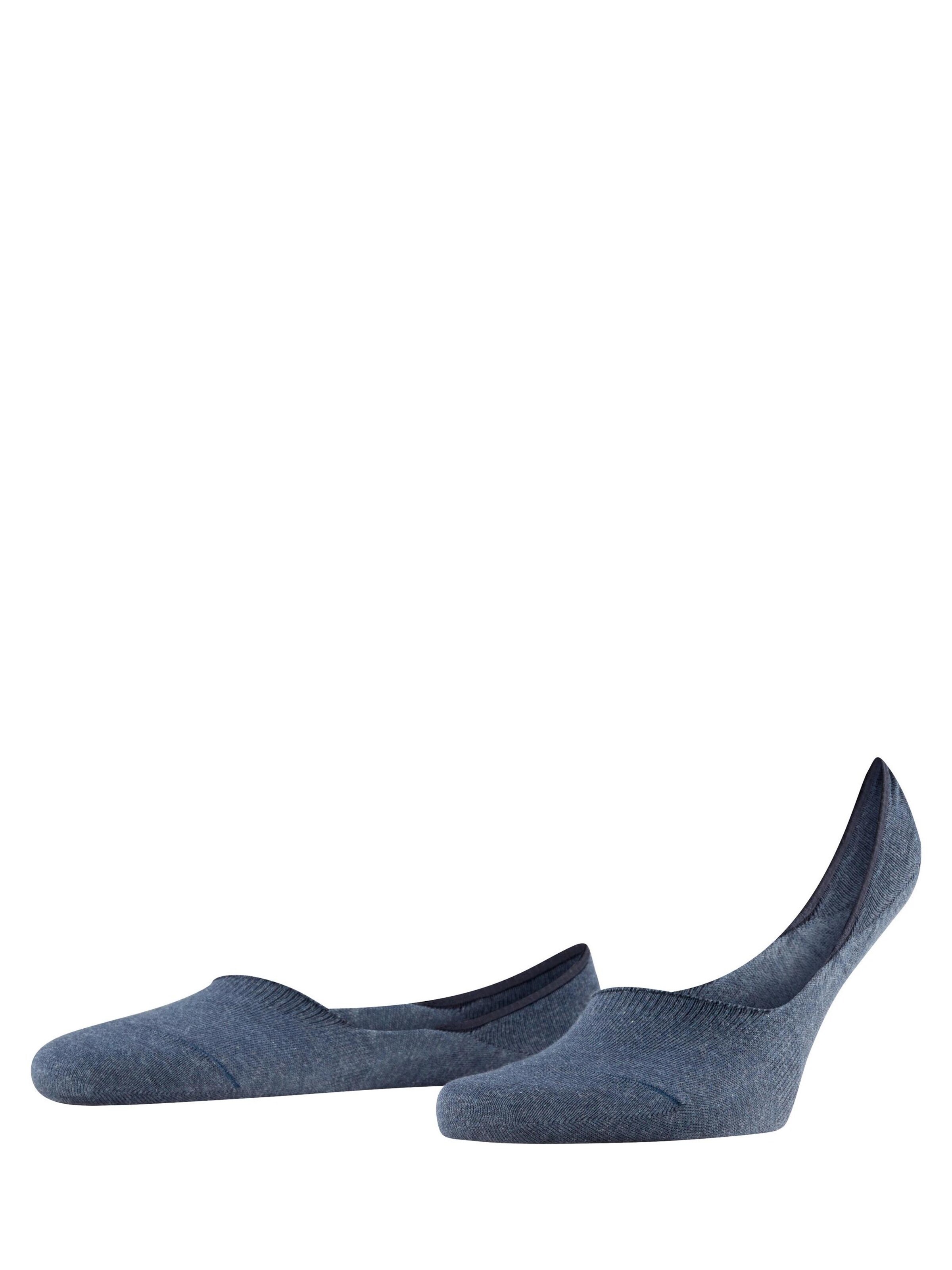 FALKE Füßlinge 'Step Medium Cut'‌‌‌‌‌ in Blau: Vorderseite