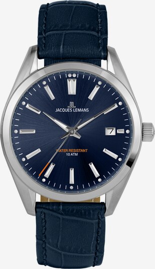 Jacques Lemans Uhr in blau / silber, Produktansicht
