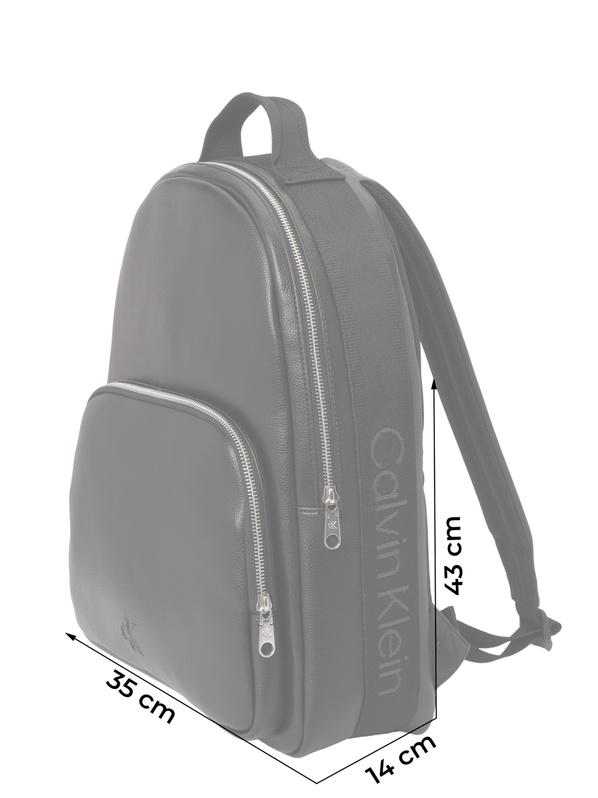 Calvin Klein Reppu värissä musta