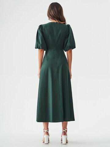Willa Dress 'SHELLY' in Green: back