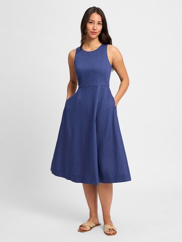 Ambiance Kleid in Blau: Vorderseite