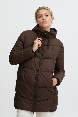 b.young Between-Season Jacket 'BYBOMINA' in Brown: front