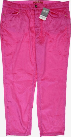 Marina Rinaldi Pants in XXXL in Pink: front