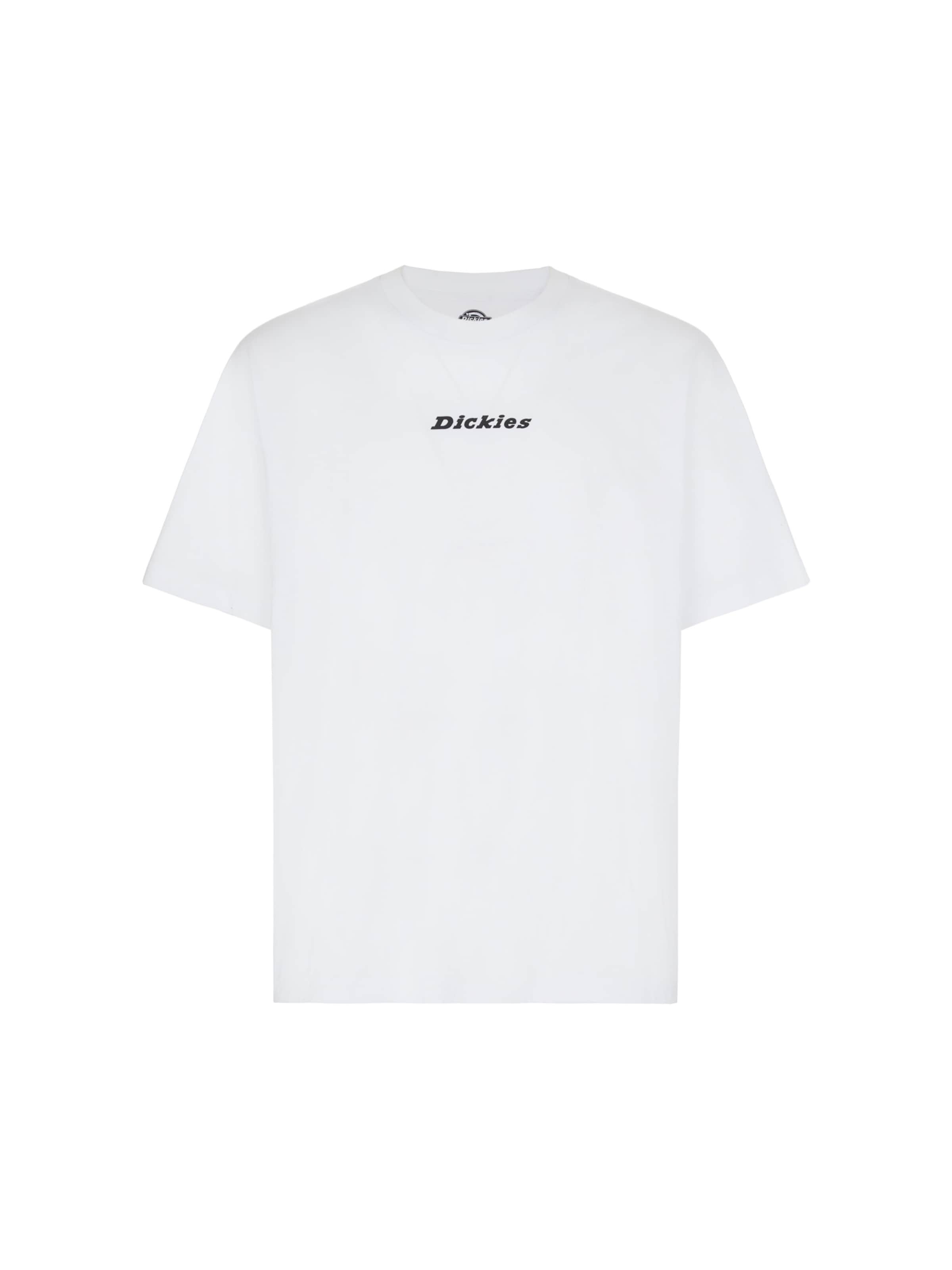 DICKIES Μπλουζάκι 'ENTERPRISE' σε λευκό: μπροστά