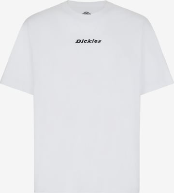 DICKIES Shirt 'ENTERPRISE' in Wit: voorkant