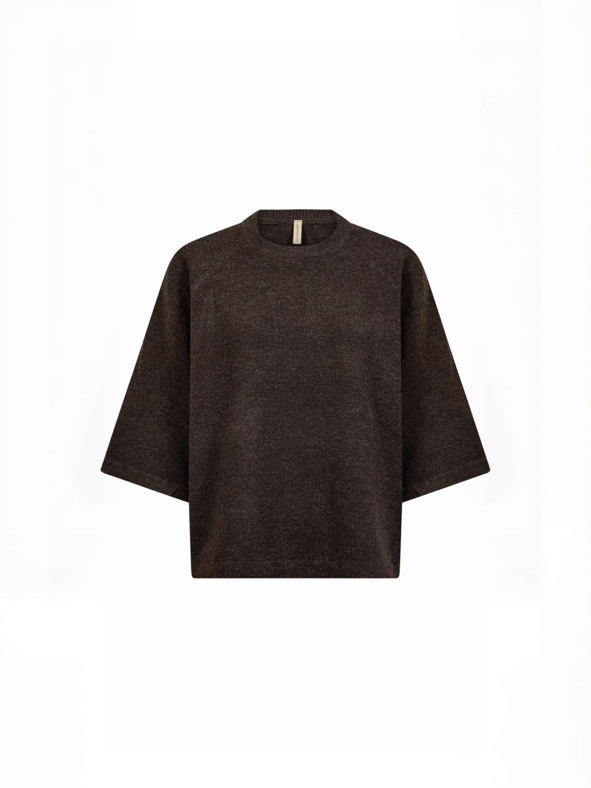 Pull-over ' SC-ORLEAN ' Soyaconcept en marron : devant