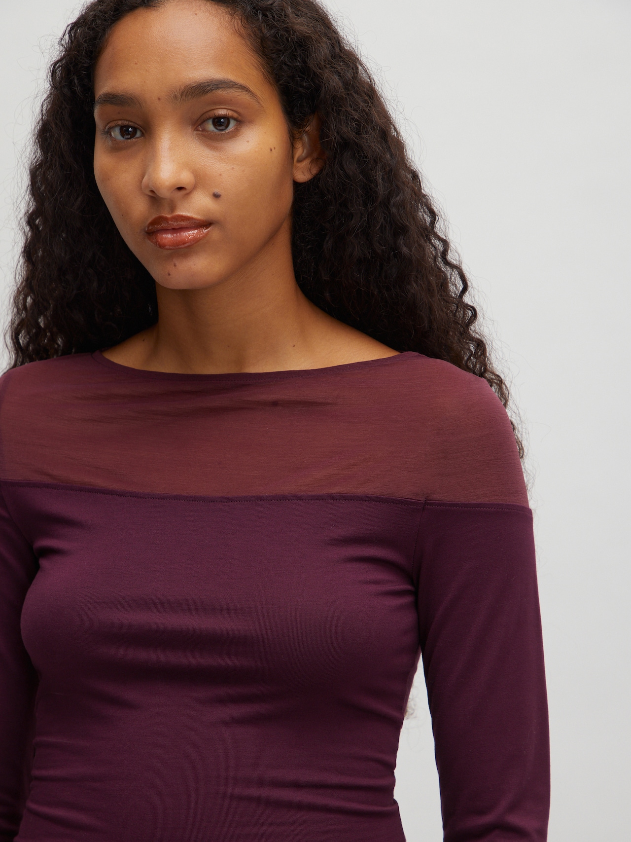 EDITED Shirt 'Kareene ' Rood
