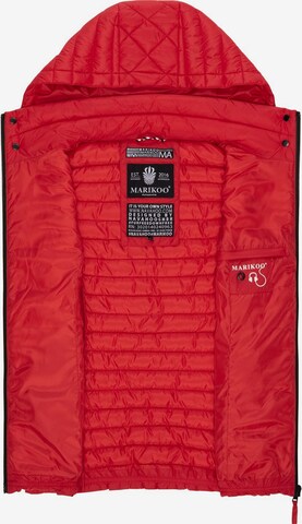 MARIKOO Vest 'Hasenpfote' in Red