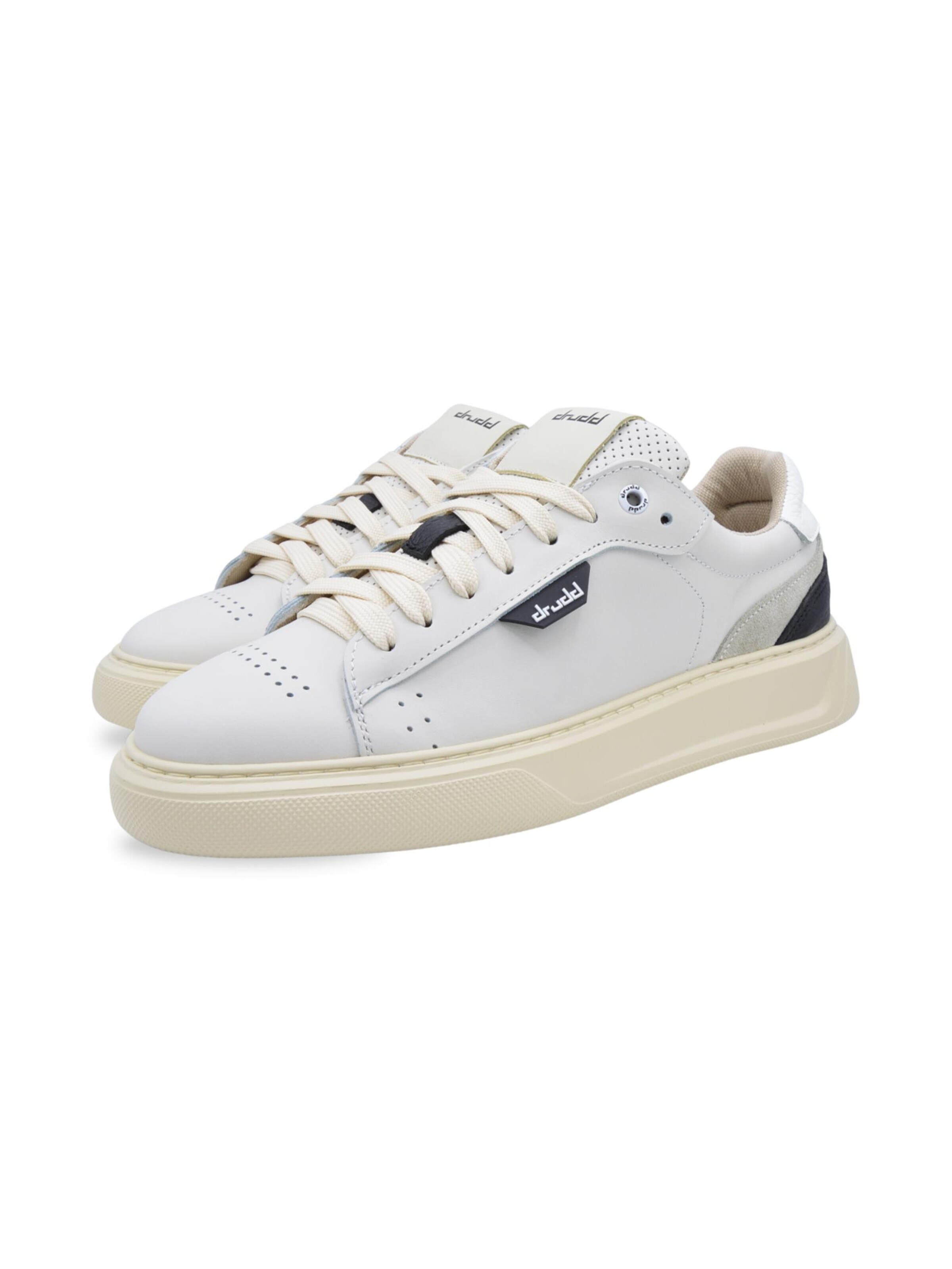 DRUDD Låg sneaker 'Ventura' i vit
