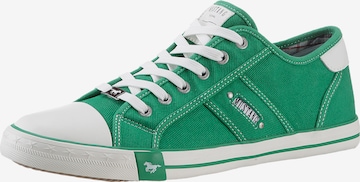 MUSTANG Sneakers in Green: front