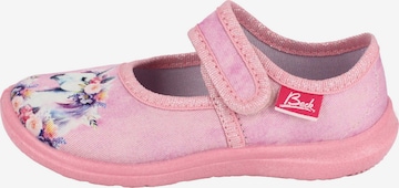 rožinė BECK Pirmieji vaiko vaikščiojimo bateliai 'Fairy Horse': priekis