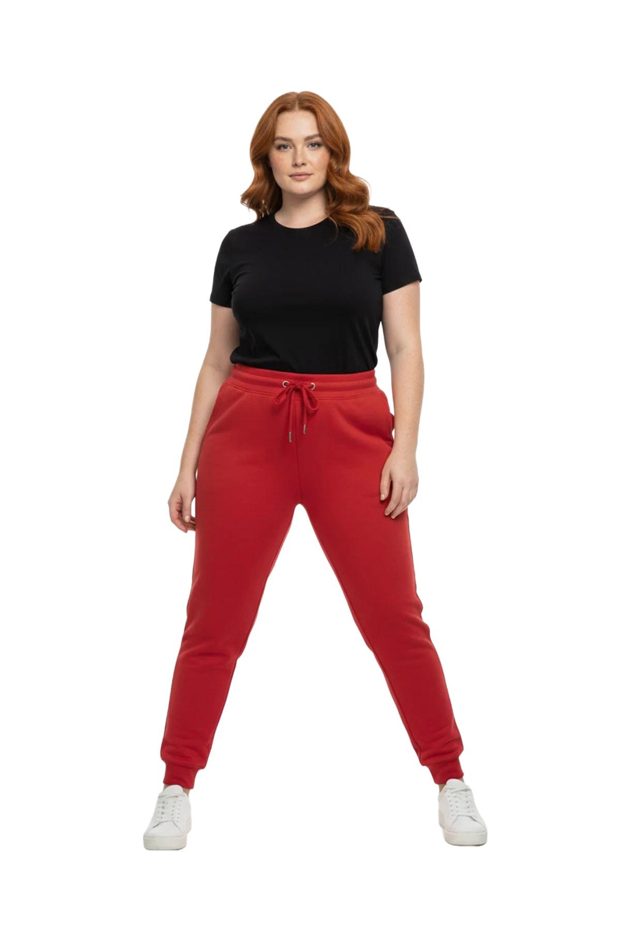 Shape Of You Tapered Hose in Rot