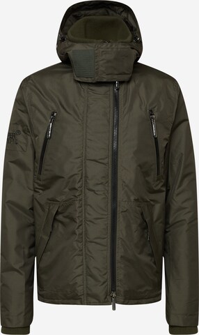 Superdry Winterjas 'Mountain' in Groen: voorkant