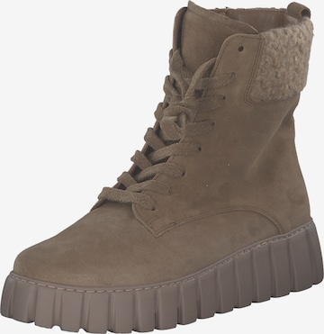 Bottines à lacets '76.786' GABOR en marron : devant
