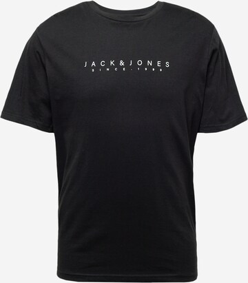 JACK & JONES Μπλουζάκι 'SETRA' σε μαύρο: μπροστά