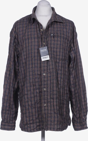 THE NORTH FACE Button Up Shirt in XL in Brown: front