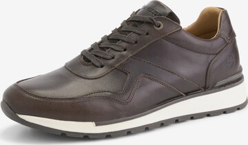 Travelin Sneakers laag 'Walgrave ' in Bruin: voorkant