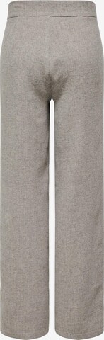 ONLY Široke hlačnice Hlače z naborki 'CORA' | siva barva