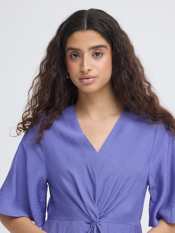 Rochie 'IHIMELDA' de la ICHI pe albastru