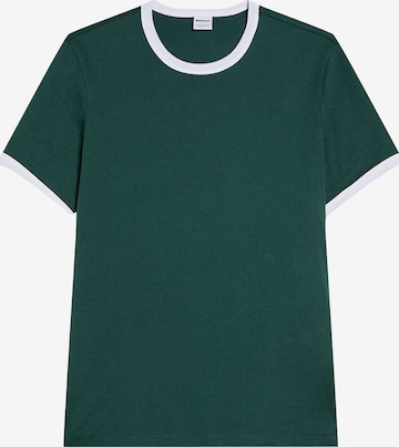 Bershka Majica | siva barva: sprednja stran