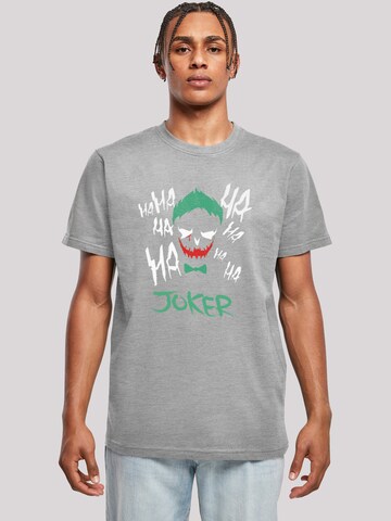 F4NT4STIC Shirt in Grijs: voorkant