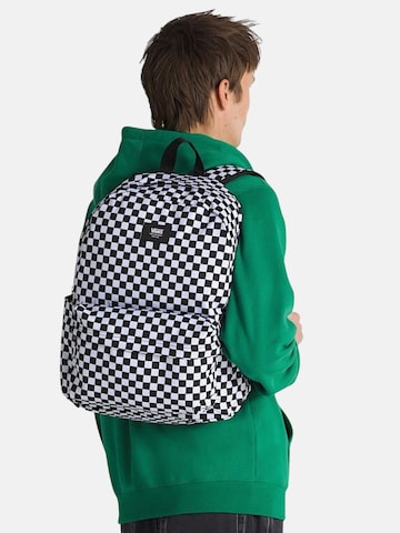 VANS - Mochila 'VANS OLD SKOOL GROM CHECK ZAINO' en negro: frente