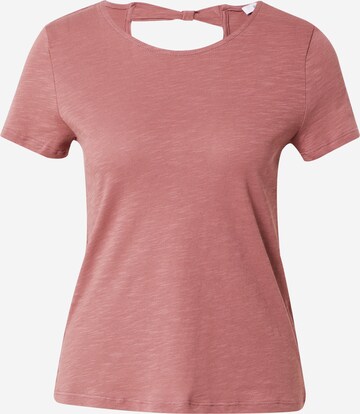 T-shirt 'Ella' ABOUT YOU en marron : devant