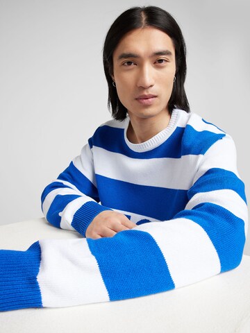 HUGO Sweater 'Sobueh' in Blue