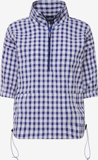 LAURASØN Bluse in royalblau / hellblau / weiß, Produktansicht