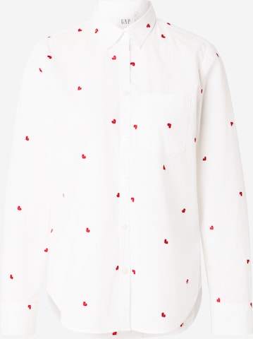 GAP Блузка в Белый: спереди