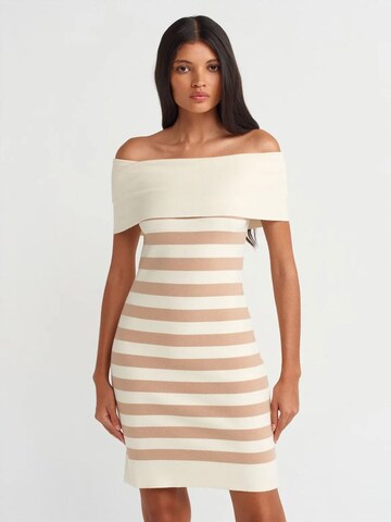 Dilvin Dress 'Mini' in Beige