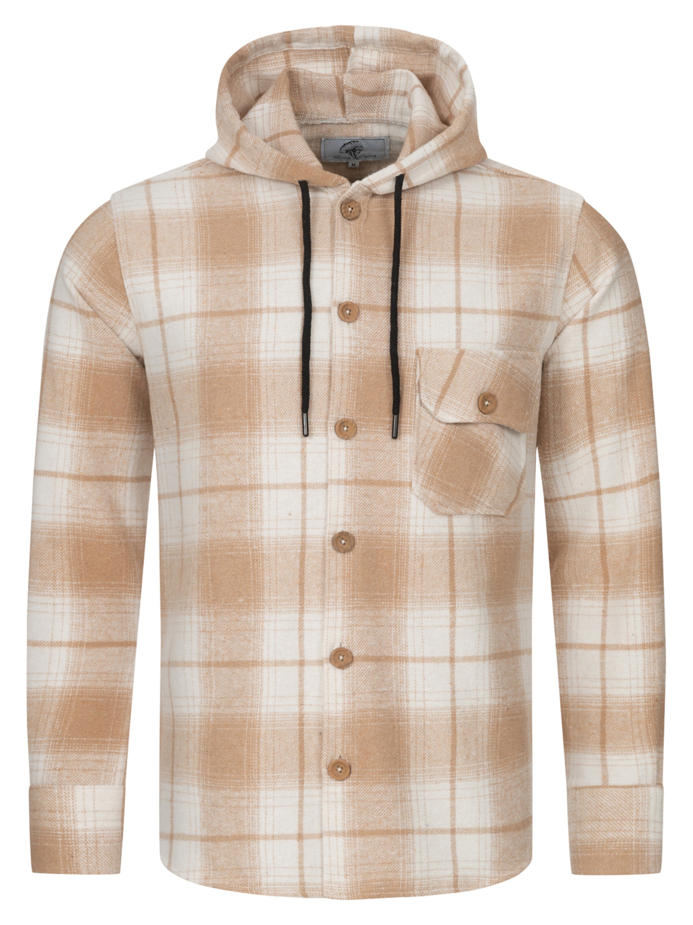 Rock Creek Comfort Fit Hemd in Beige