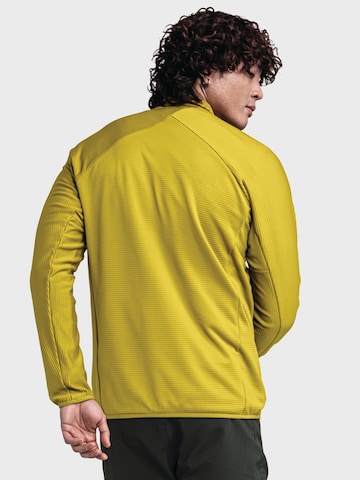 Schöffel Funktionele fleece-jas 'Cascata' in Geel
