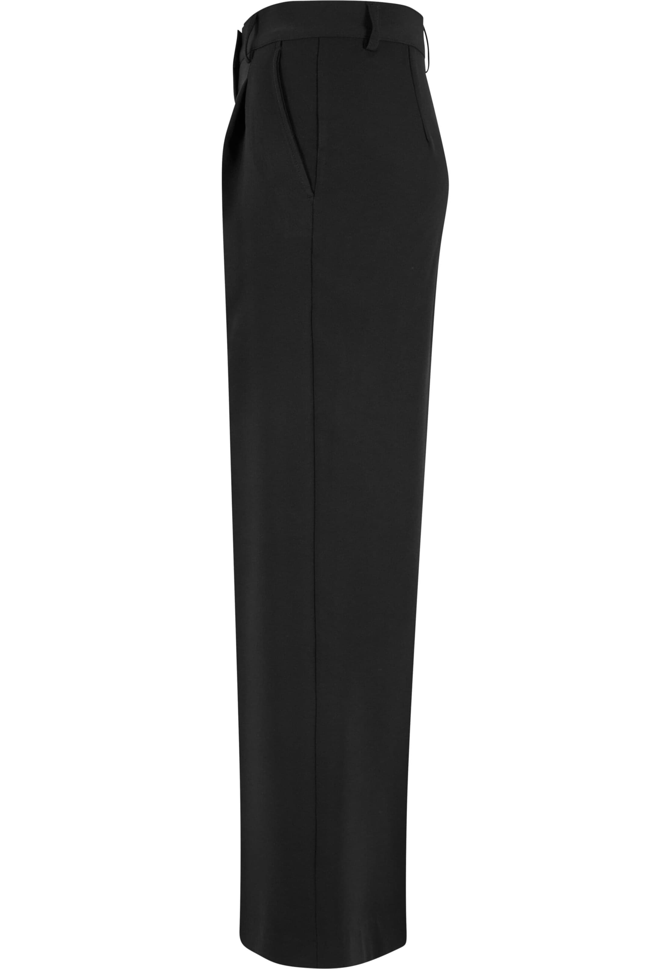 Wide Leg Pantalon à pince Urban Classics en noir
