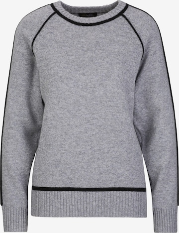 Dine'n'Dance Pullover 'Lou' in Grau: Vorderseite