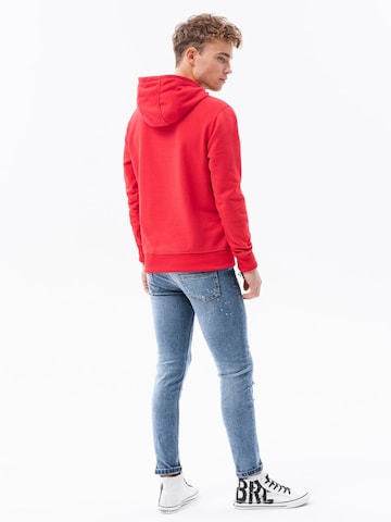 Ombre Sweatshirt 'B1351' in Rood