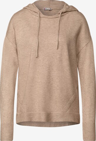 STREET ONE Sweater in Beige: front