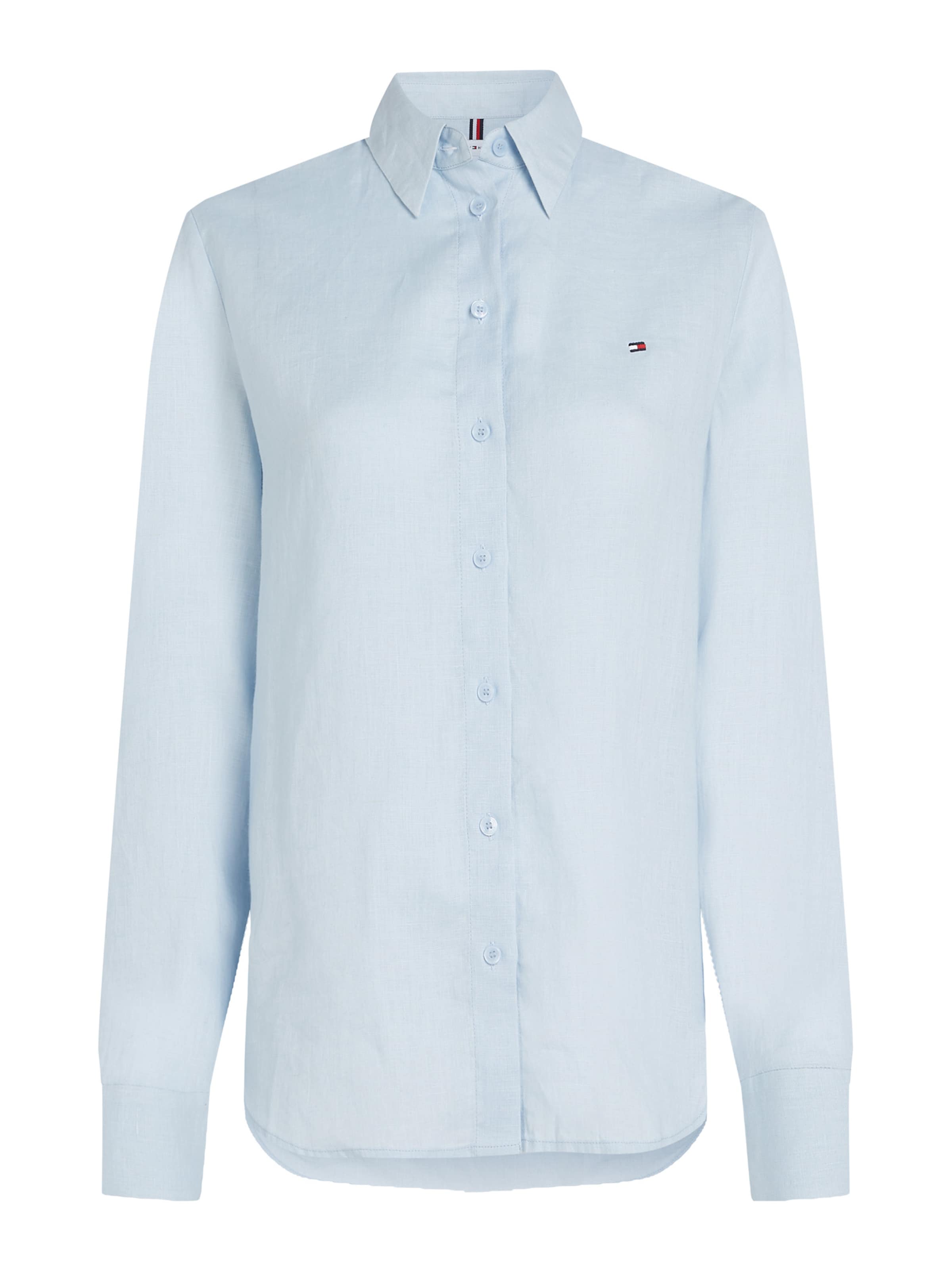 TOMMY HILFIGER Bluse in pastellblau, Produktansicht