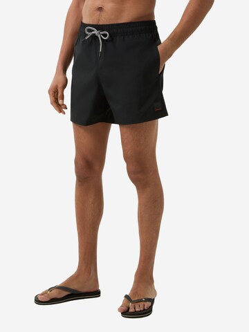 Bogner Fire + Ice Badeshorts 'Nelson' in Schwarz: Vorderseite