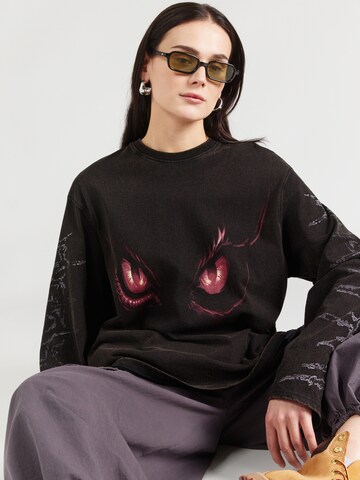 WEEKDAY Póló 'Danya' - fekete