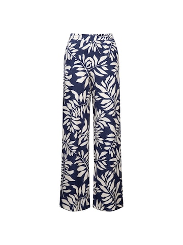 SEIDENSTICKER Wide leg Broek in Blauw: voorkant